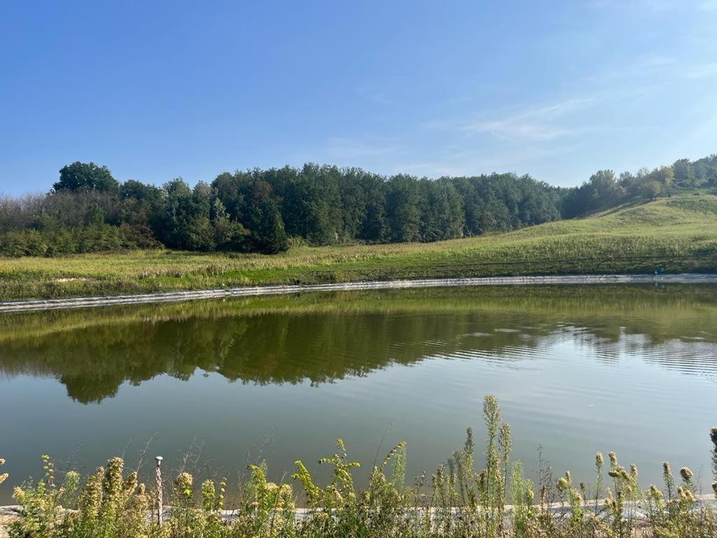 Appartamento Casa Di Giulia Con Soggiorno E Cucina, Camera Matrimoniale Con Tetto A Vista E Grande Parco Circostante Serravalle d'Asti Esterno foto